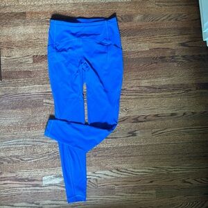 One pair of Lululemon swift speed, HR tights, 28”